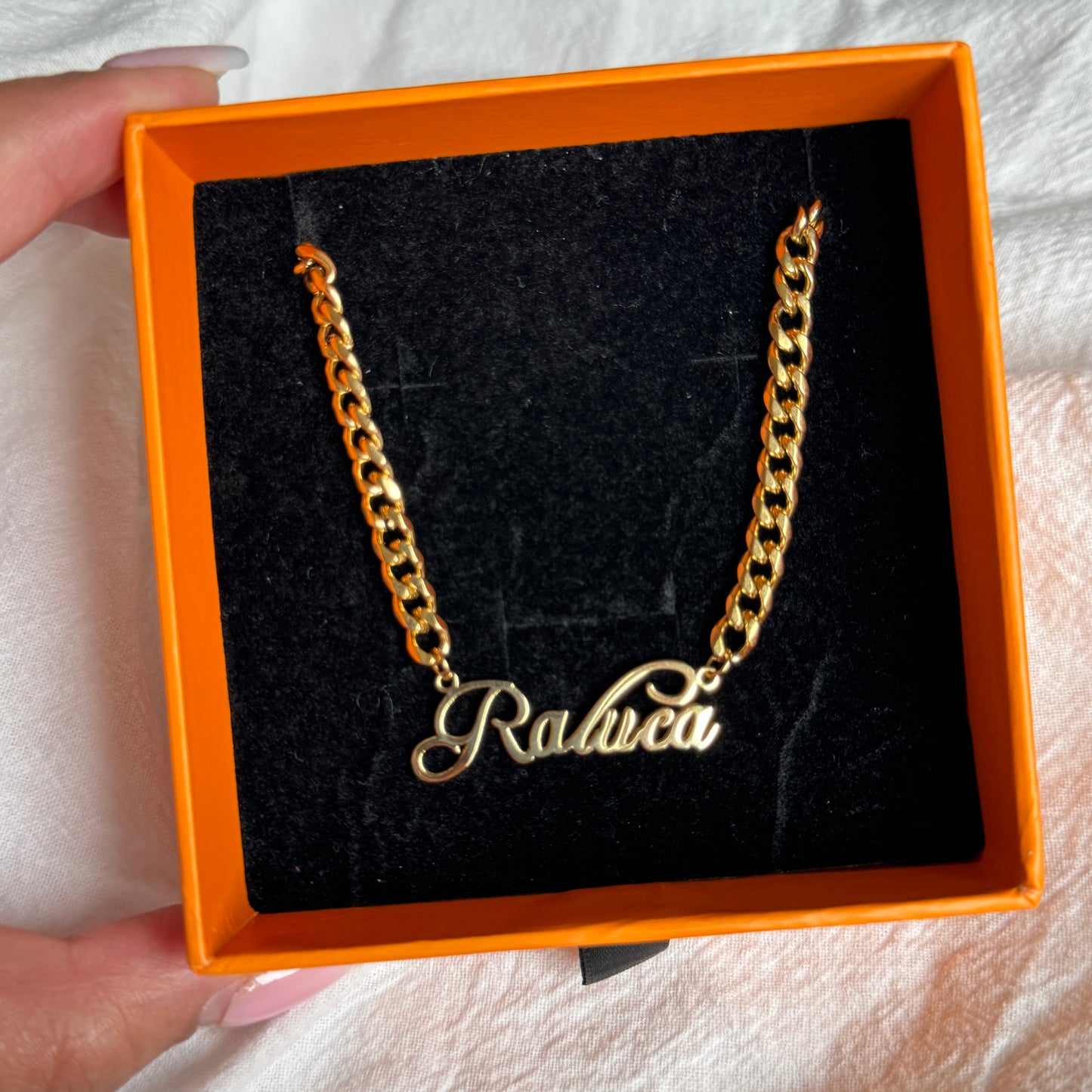 Custom Name Cuban Link Chain Necklace-Discover the perfect blend of fashion and sophistication with our Custom Name Cuban Link Chain Necklace collection. Elevate your style today! Shop Now! ✔-Dazzledvenus