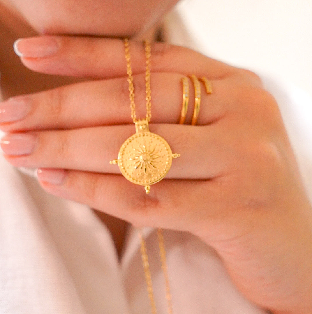 Divine Sol Necklace-Dazzledvenus