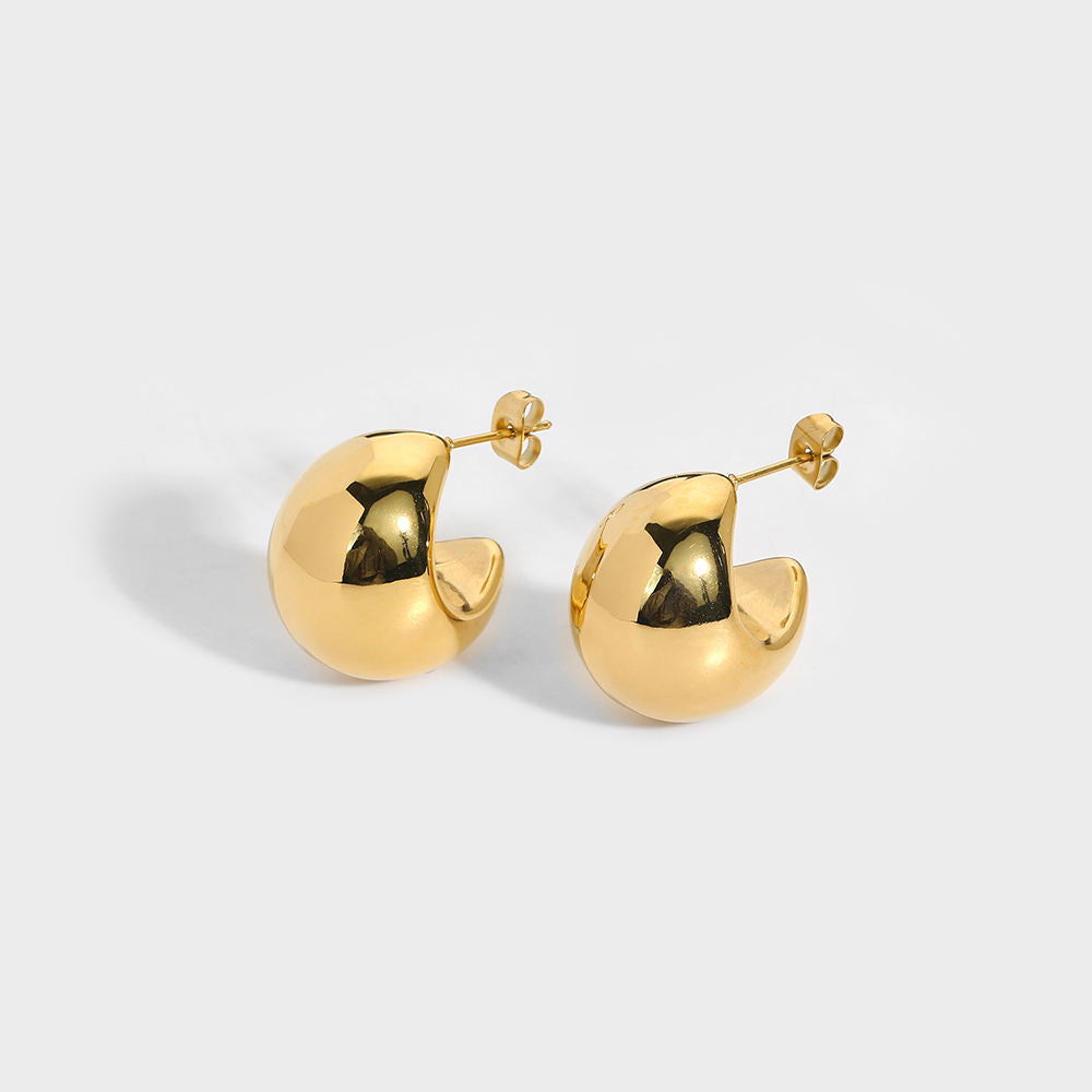 Bold Dome Earring--Dazzledvenus