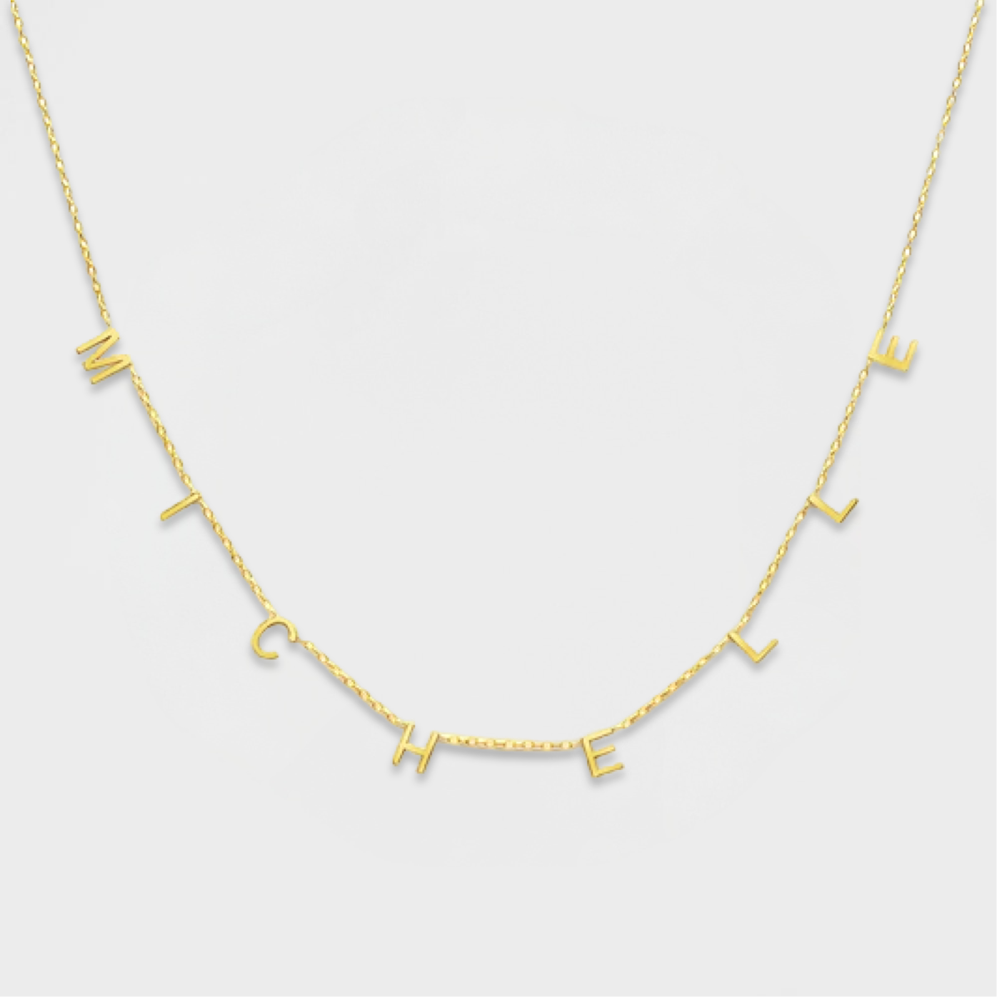 Block Name Necklace-Elevate your fashion game instantly! Order your Personalized Bubble Name Choker today to add a personalized touch to your style. Don't miss out. Shop Now! 💥-Dazzledvenus