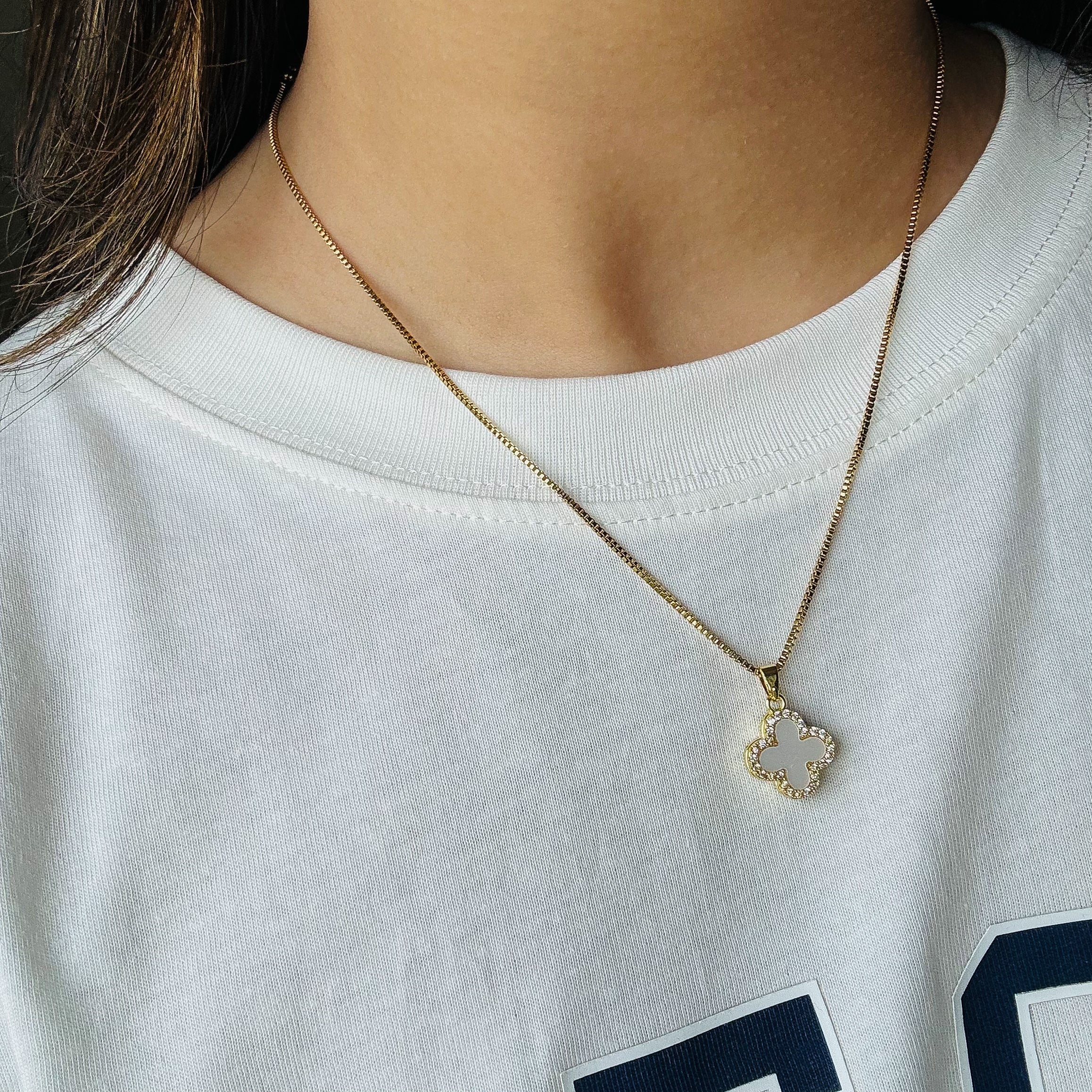 Number pendant store necklace