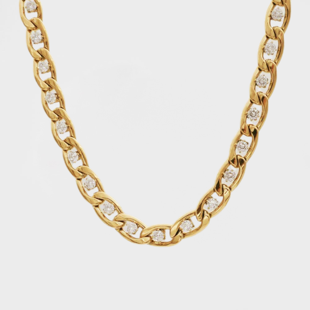 Highlife Cuban Link Necklace--Dazzledvenus