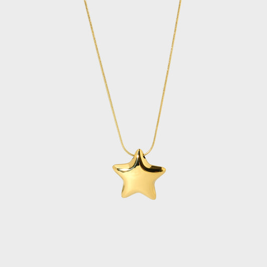 Star Charm Statement Necklace--Dazzledvenus