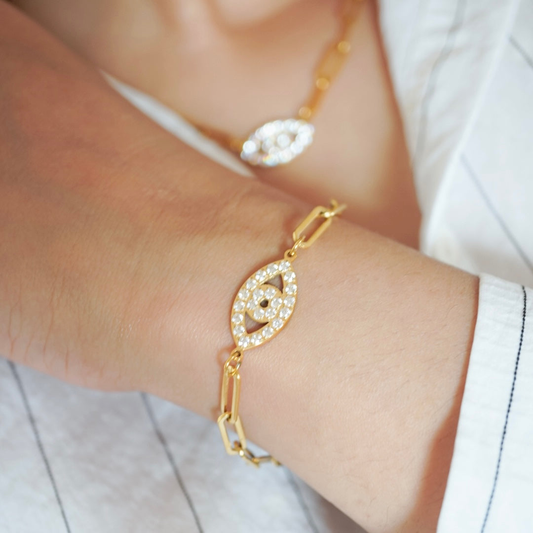 Nazar Evil Eye Bracelet-Dazzledvenus