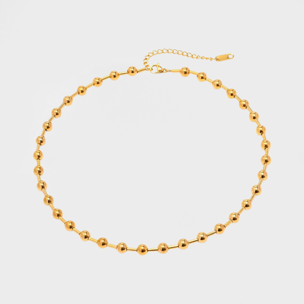 Ball High Shine Choker Necklace--Dazzledvenus