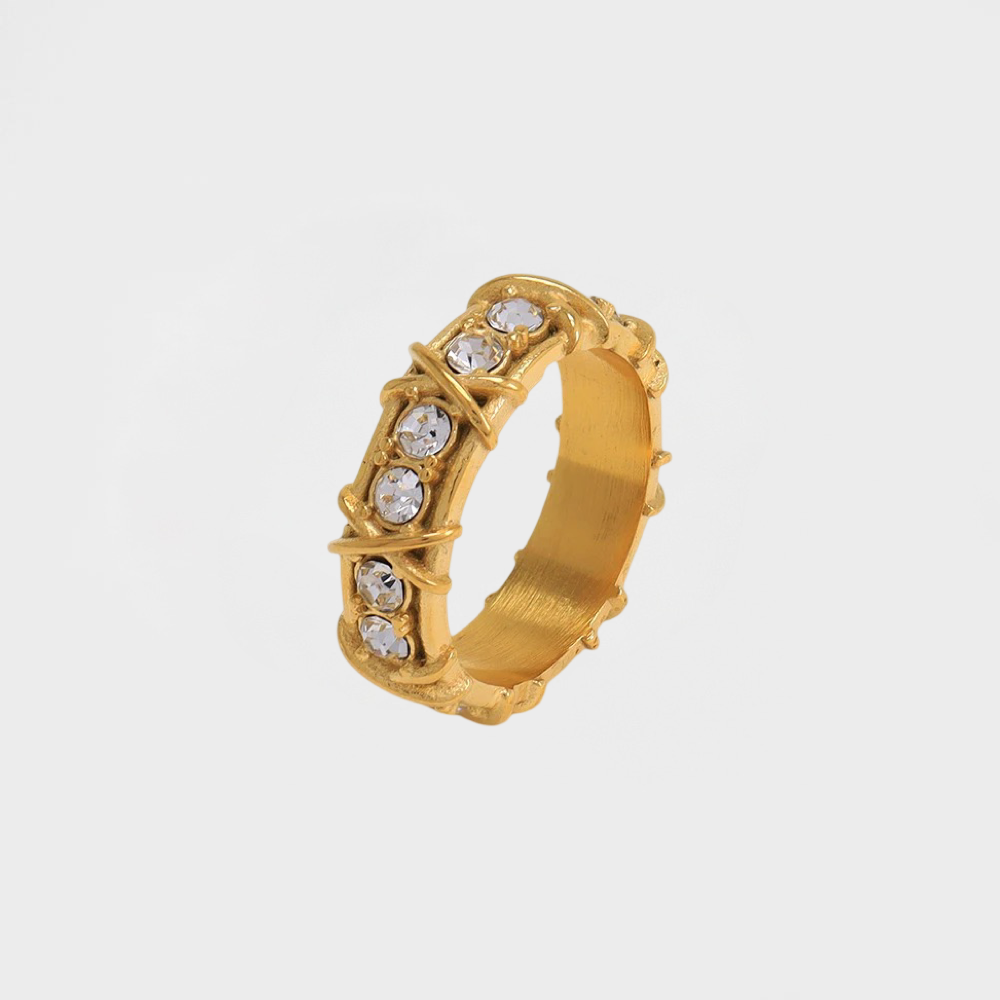 CZ Xoxo Love Ring-Dazzledvenus