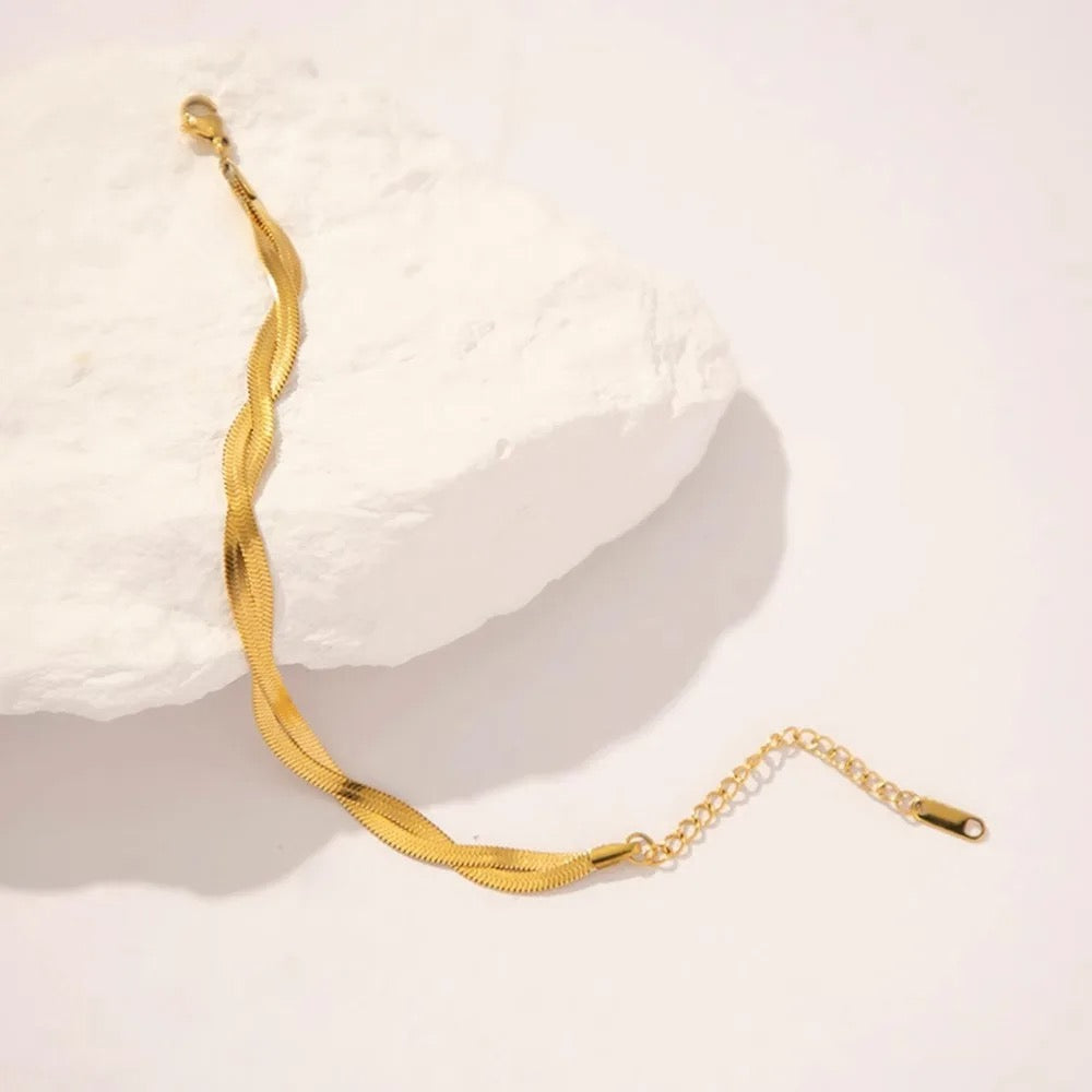Twisted Snake Bracelet--Dazzledvenus