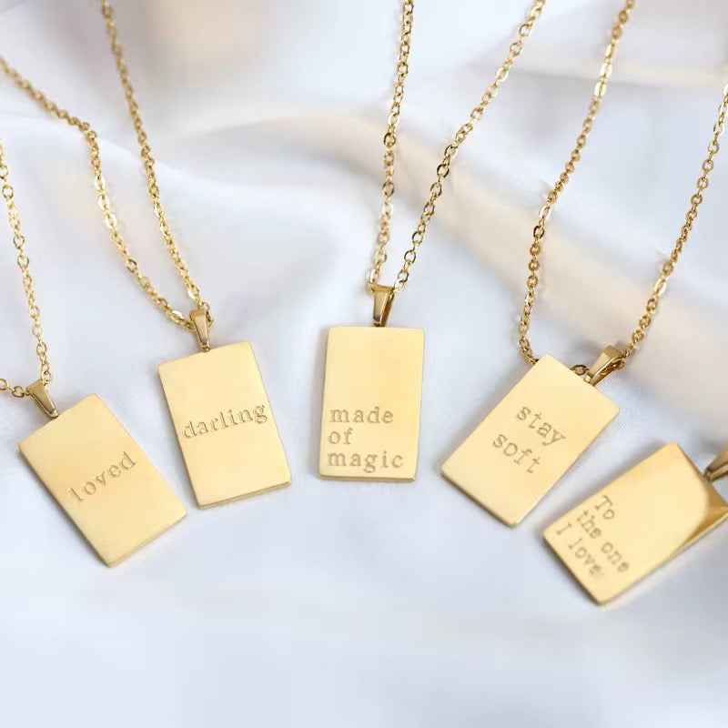 Little Reminders Necklace-Dazzledvenus