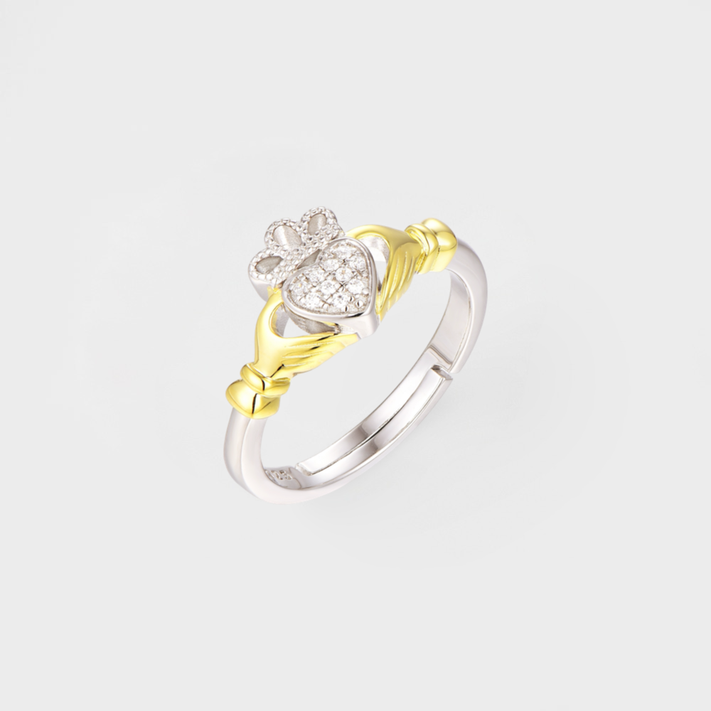 Claddagh Heart Ring-Dazzledvenus