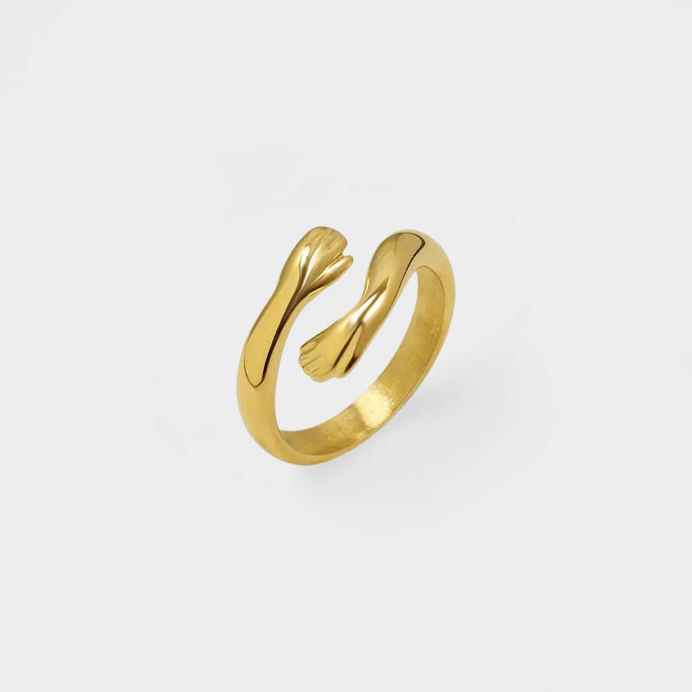 Hugging Hands Ring--Dazzledvenus