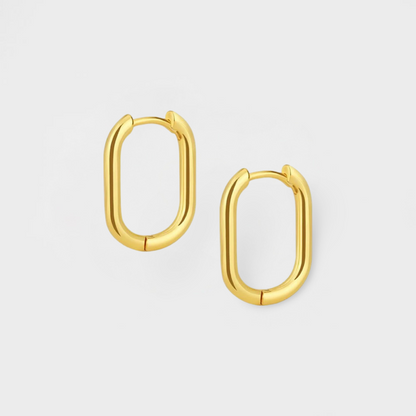 Harper Everyday Hoop Earring--Dazzledvenus