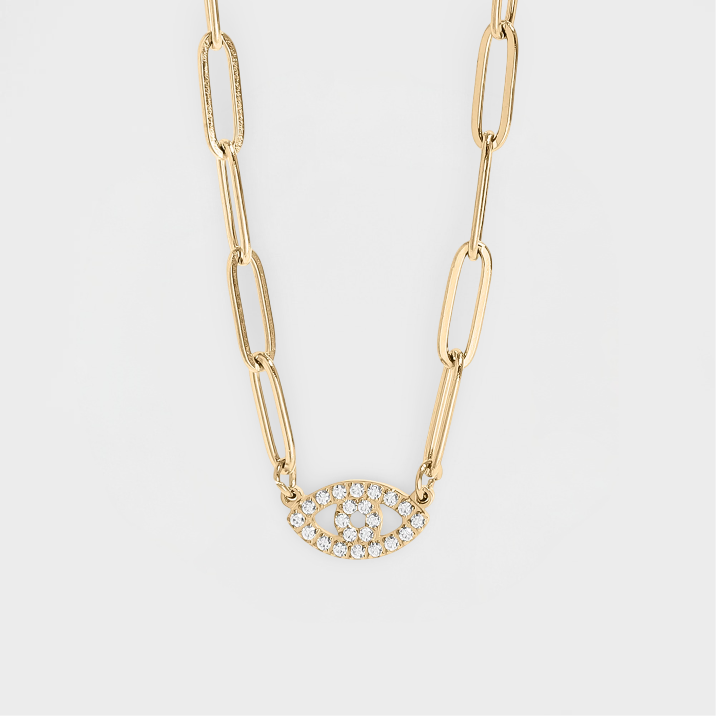 Nazar Evil Eye Necklace-Shop our collection of classic and elegant pearl pendant necklaces online. Elevate your style with timeless sophistication. Purchase yours now!🎯-Dazzledvenus