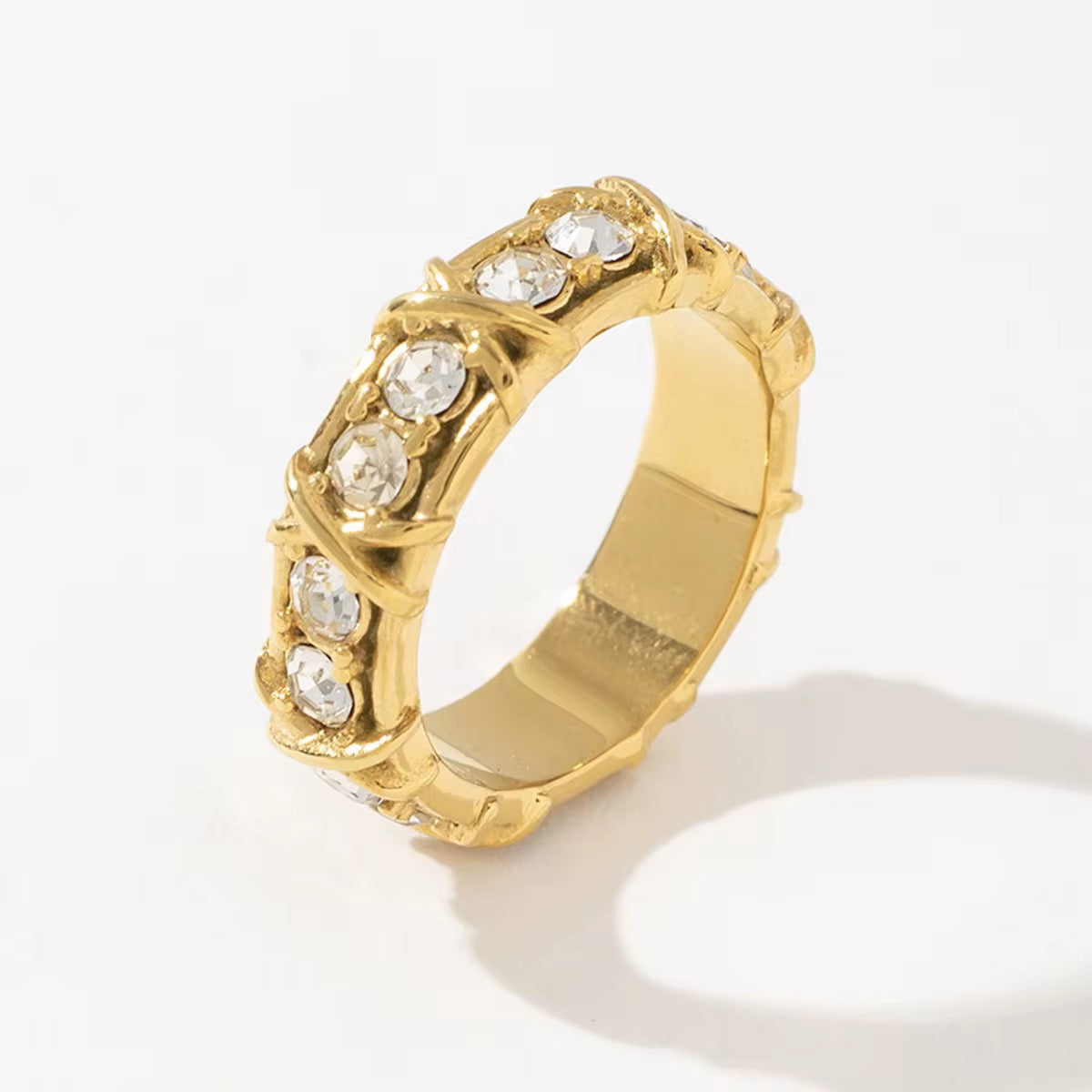 CZ Xoxo Love Ring-Dazzledvenus