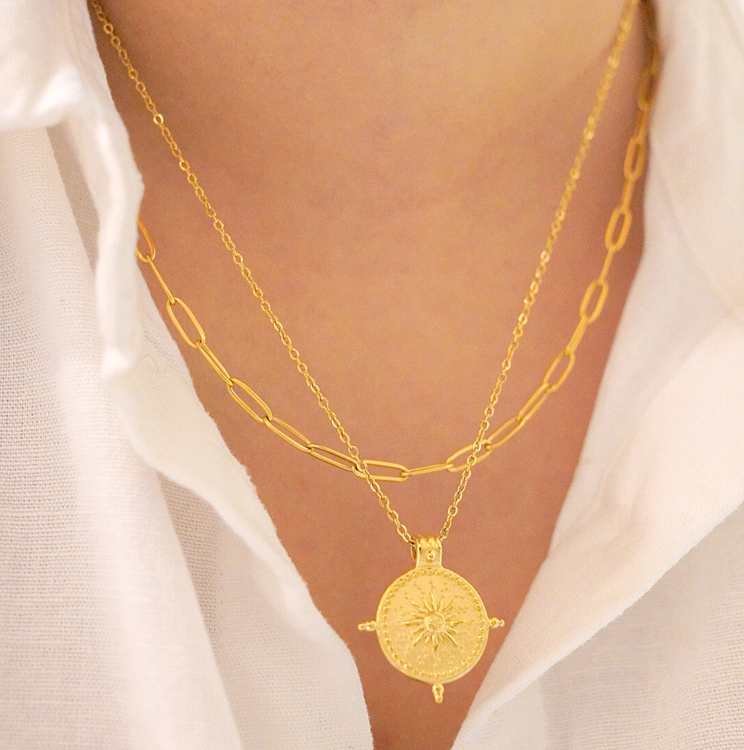 Divine Sol Necklace-Dazzledvenus