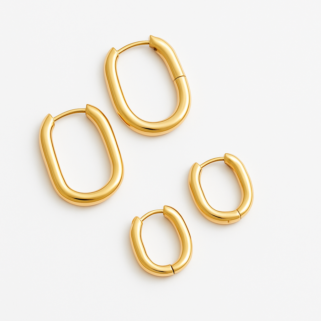 Harper Hoop Earring-Dazzledvenus