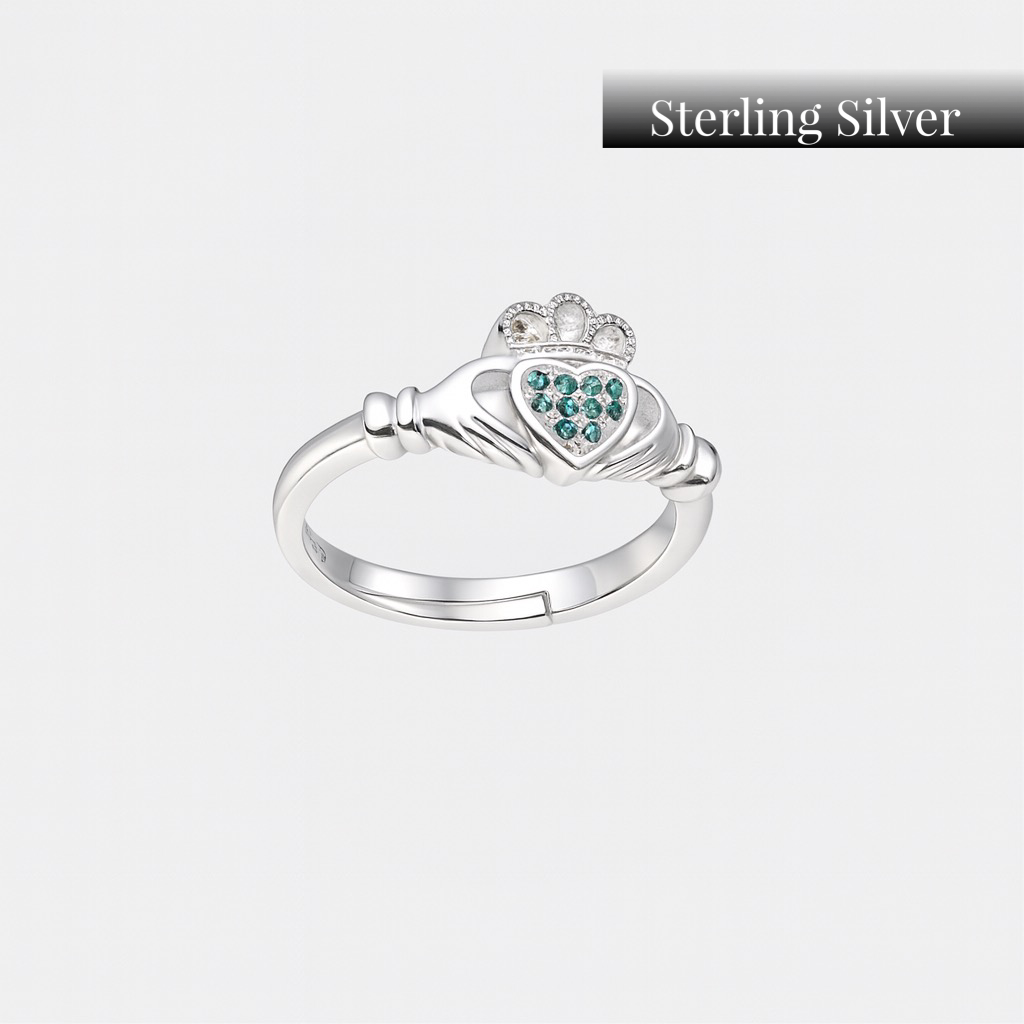 Claddagh Heart Ring-Dazzledvenus