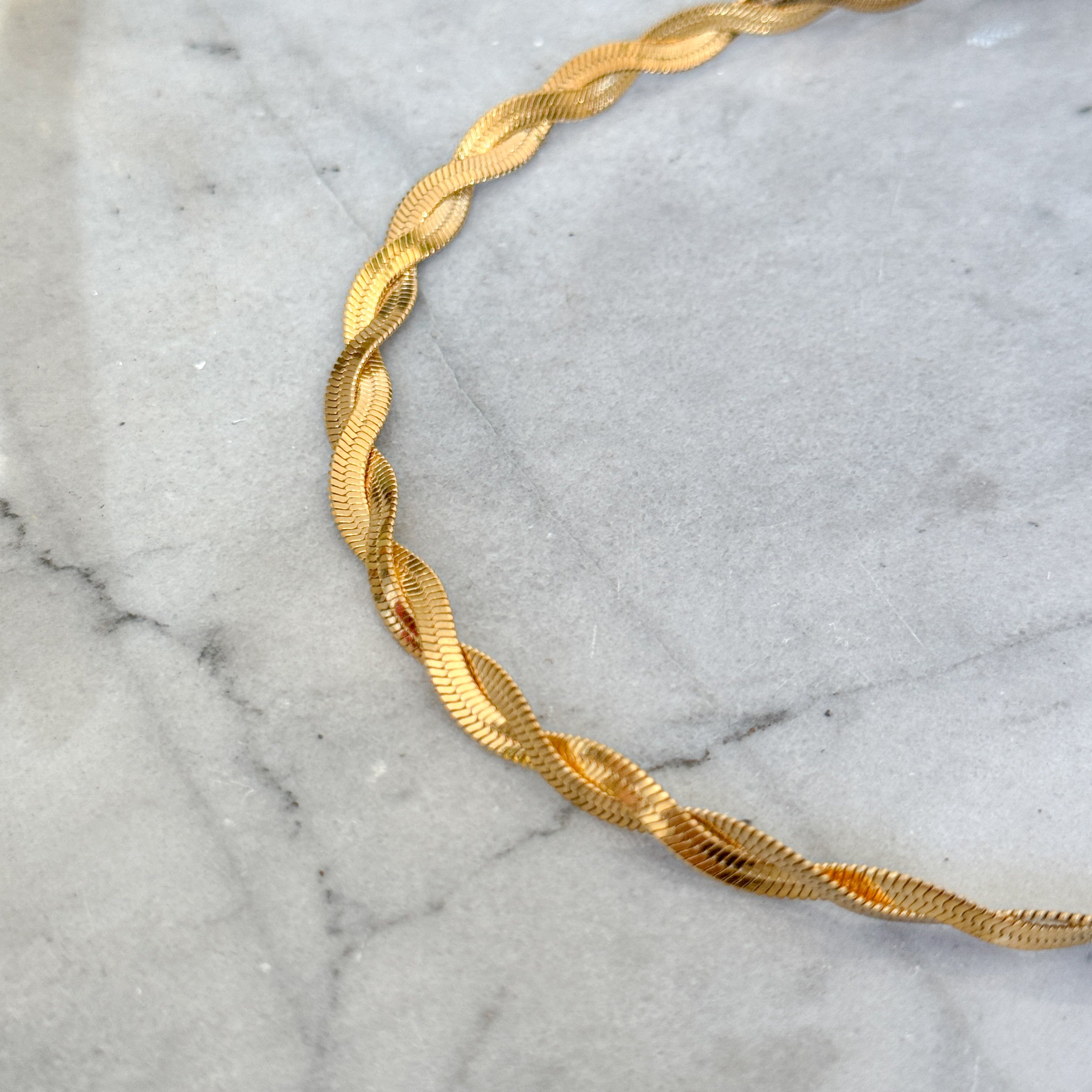 Omega Braided Necklace