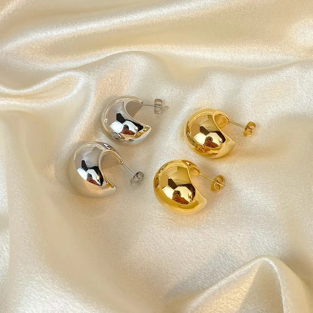 Bold Dome Earring--Dazzledvenus