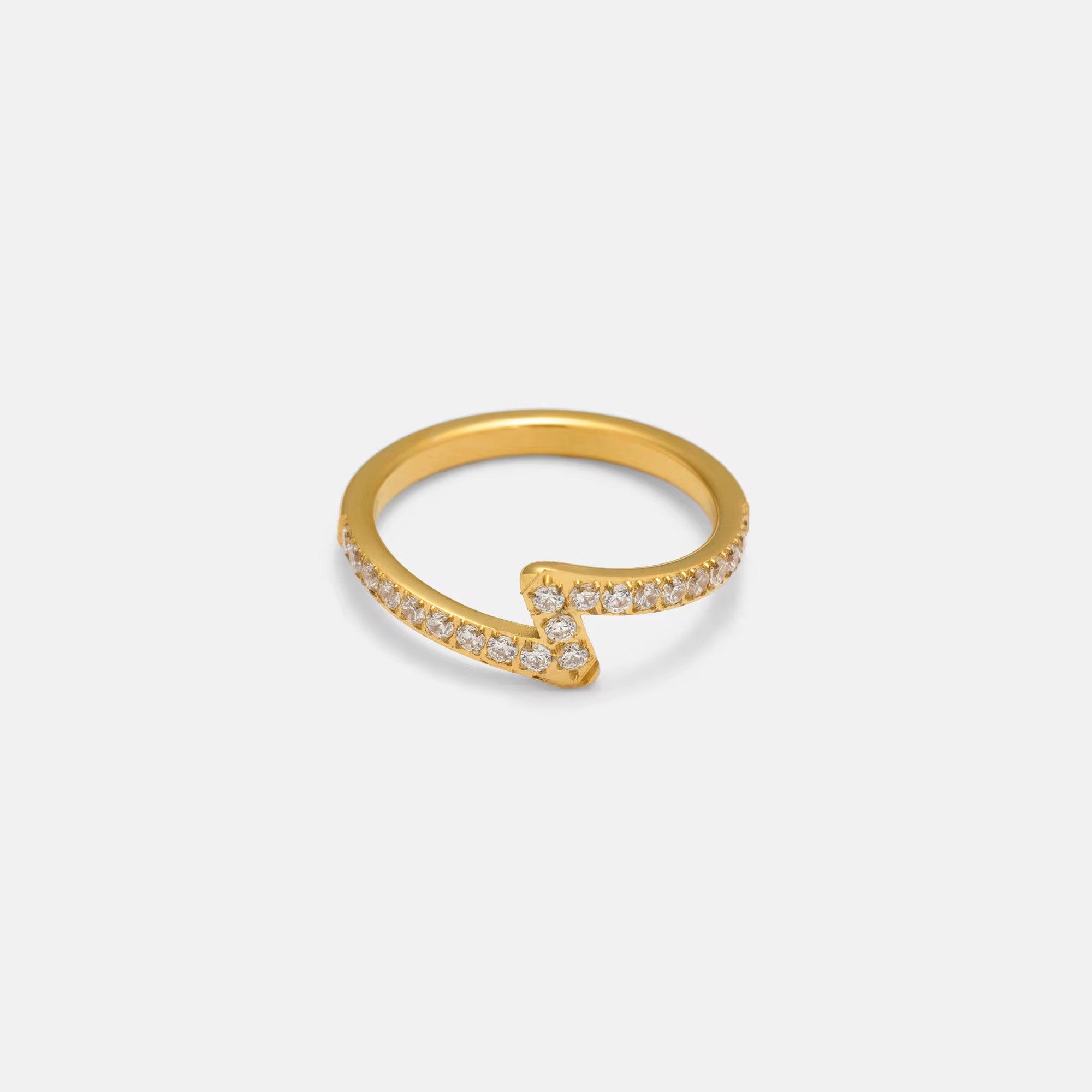 CZ Flash Ring-Dazzledvenus