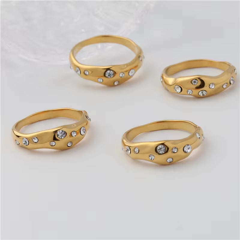 Galaxy Studded Ring-Dazzledvenus