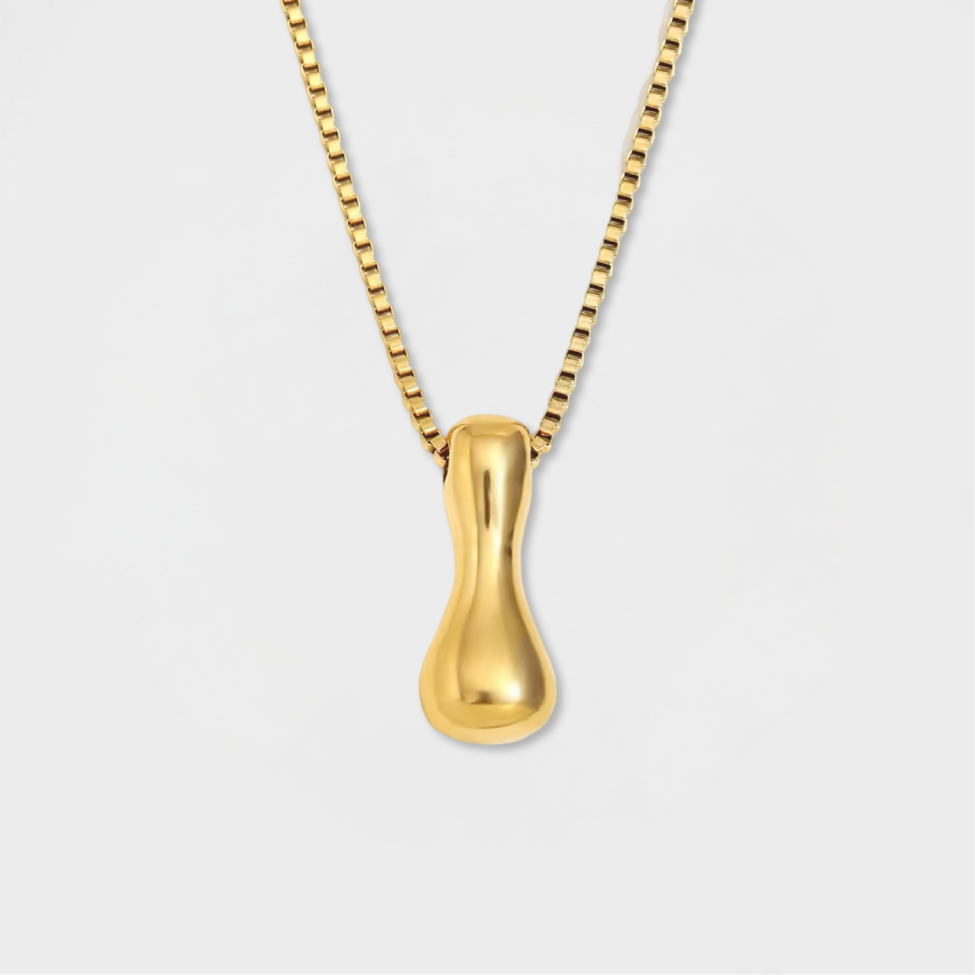 Bold Lava Initial Necklace-I-Dazzledvenus