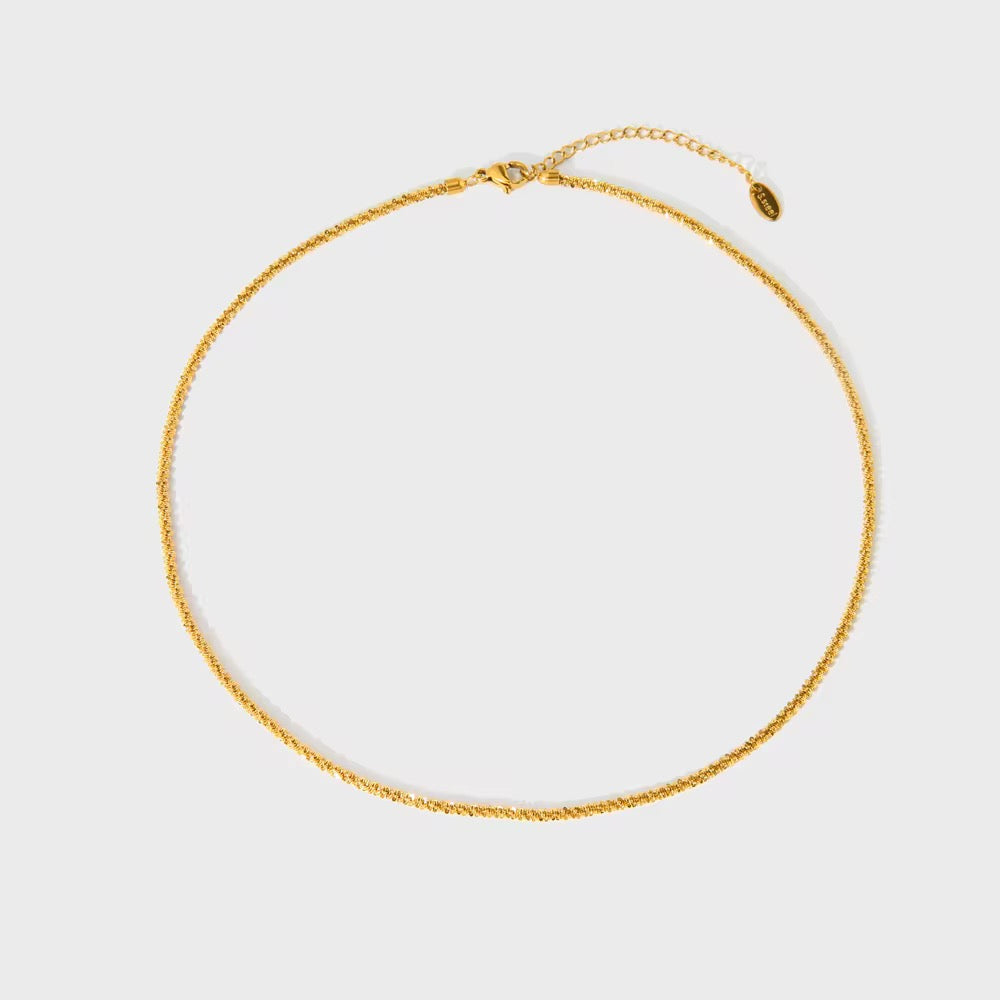 Italian Flashing Chain Necklace