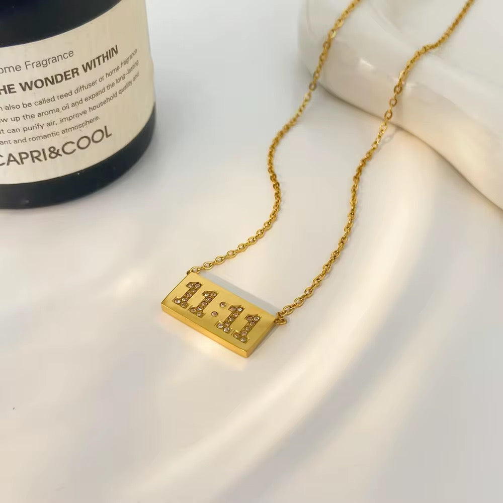11:11 Angel Necklace-Dazzledvenus