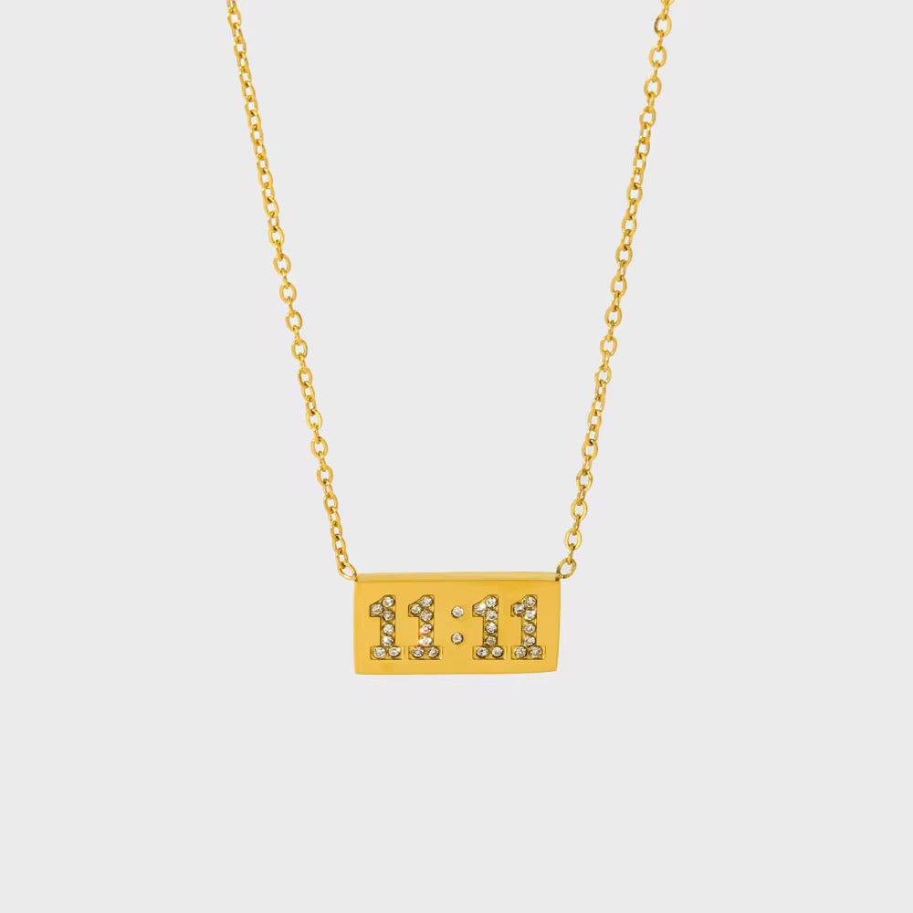 11:11 Angel Necklace-Dazzledvenus