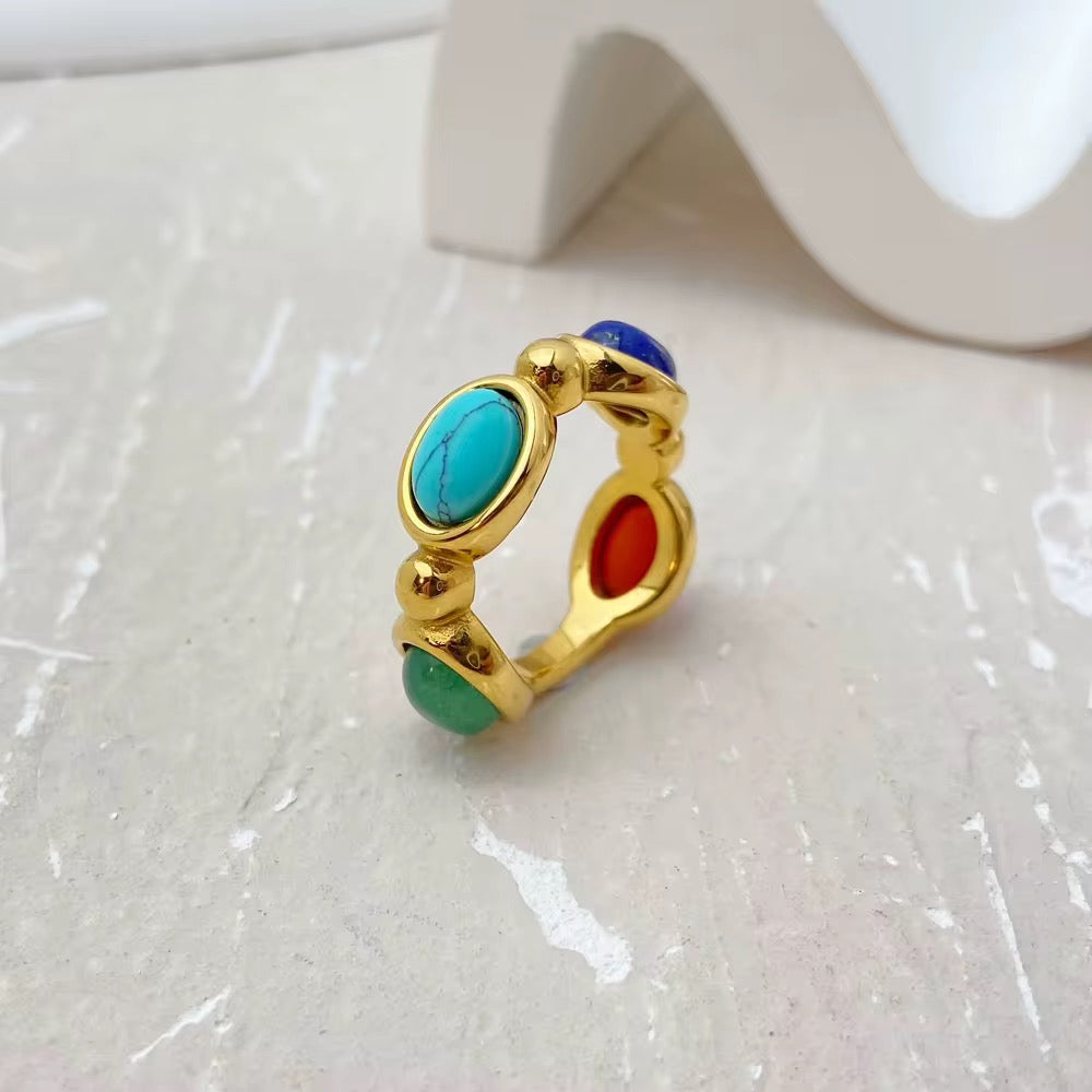 Rio Gemstone Ring-Dazzledvenus