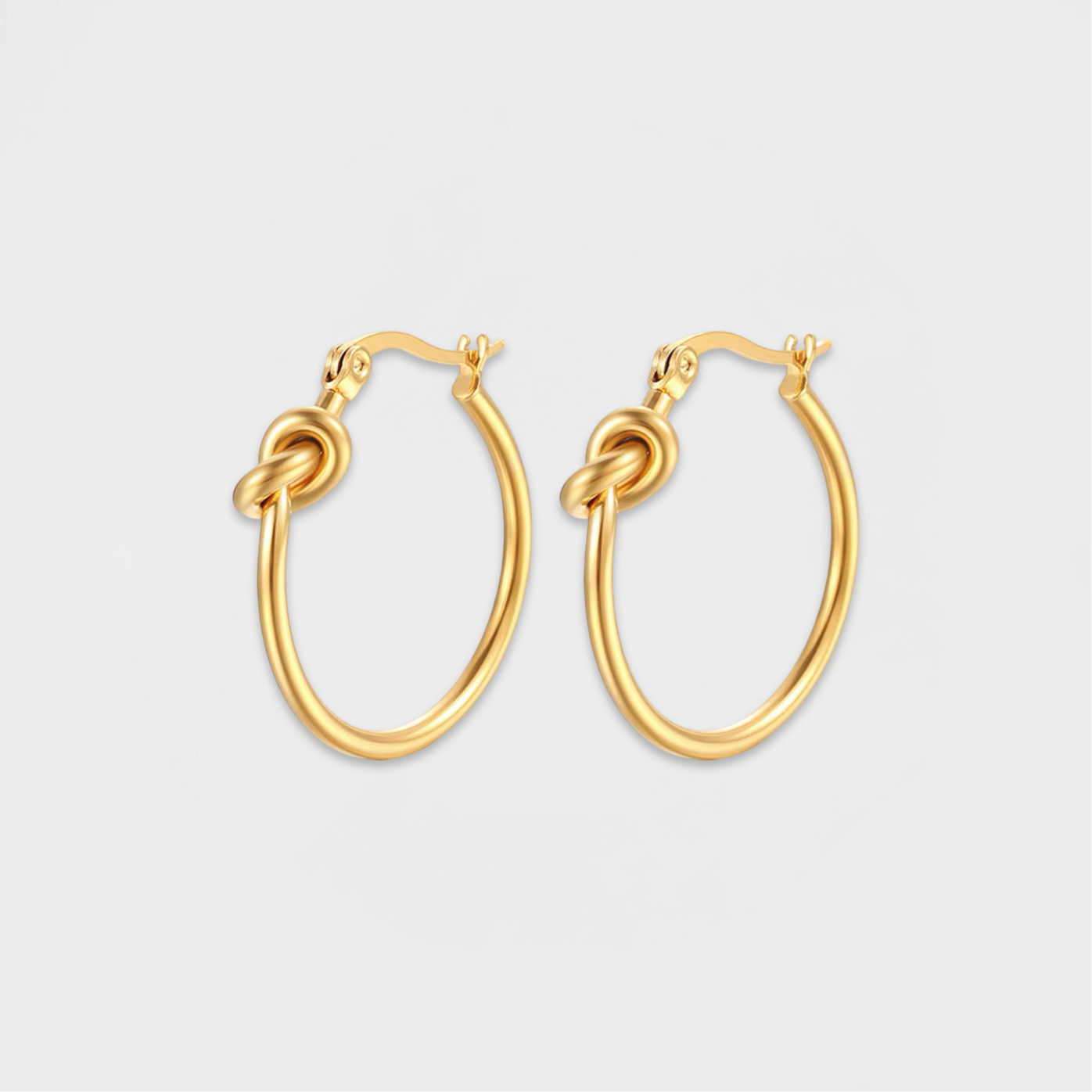 Infinity Hoop Earring-Dazzledvenus
