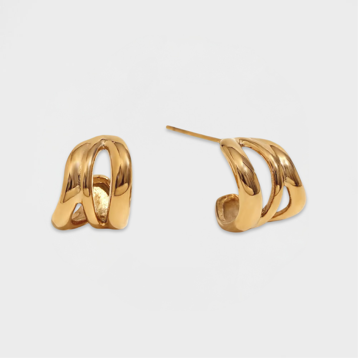 Mini Wave Earring