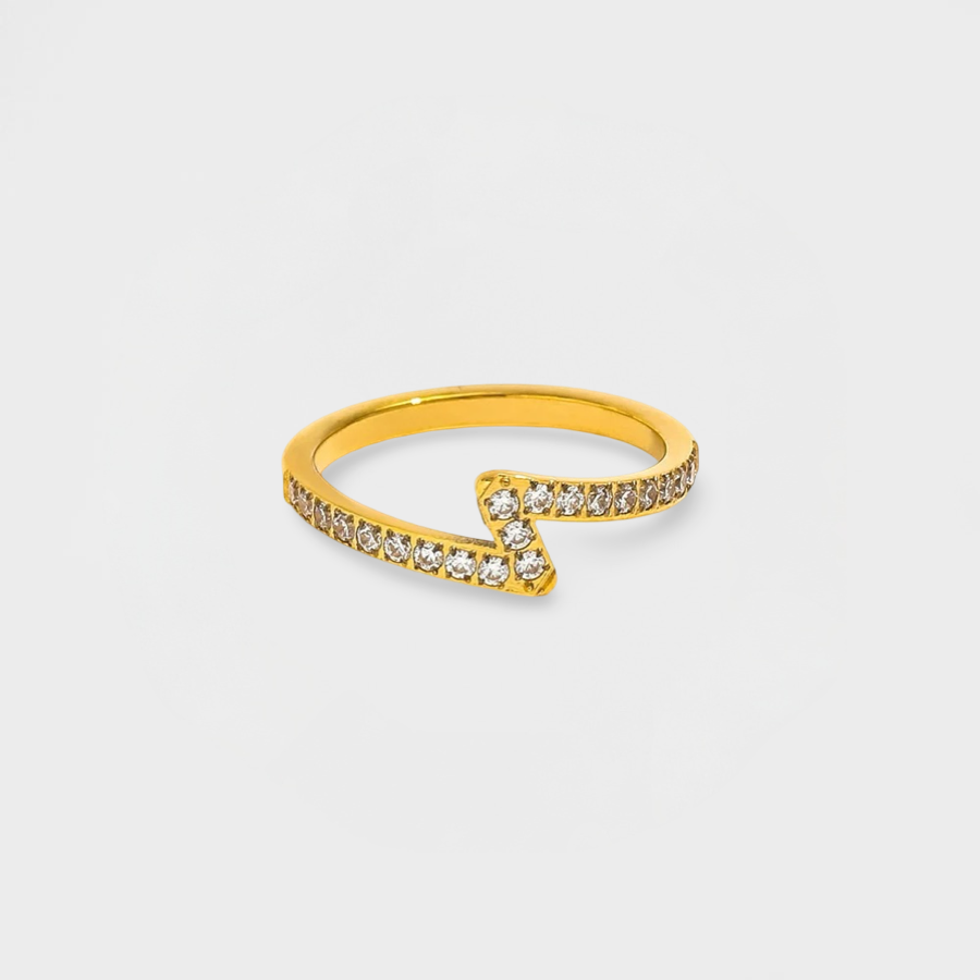 CZ Flash Ring-Dazzledvenus