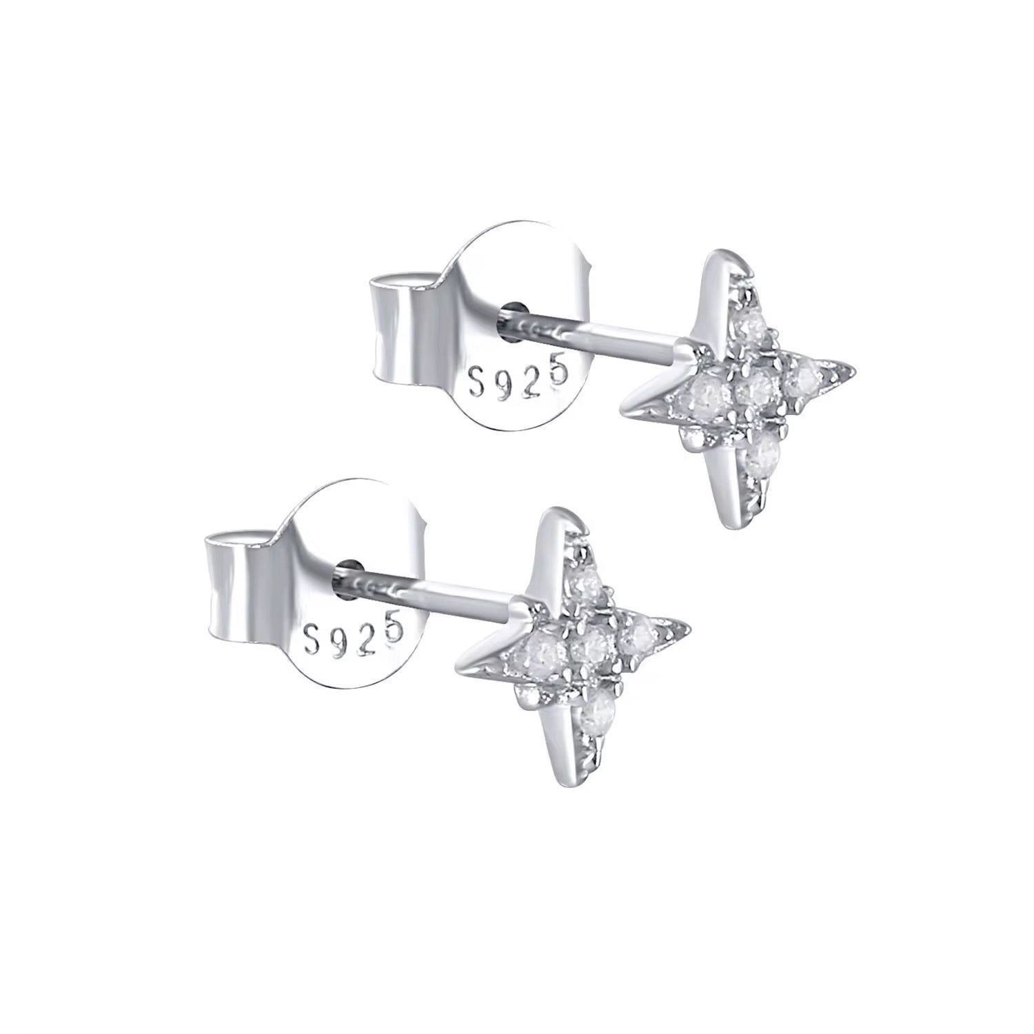 Star Stud Earring-Dazzledvenus