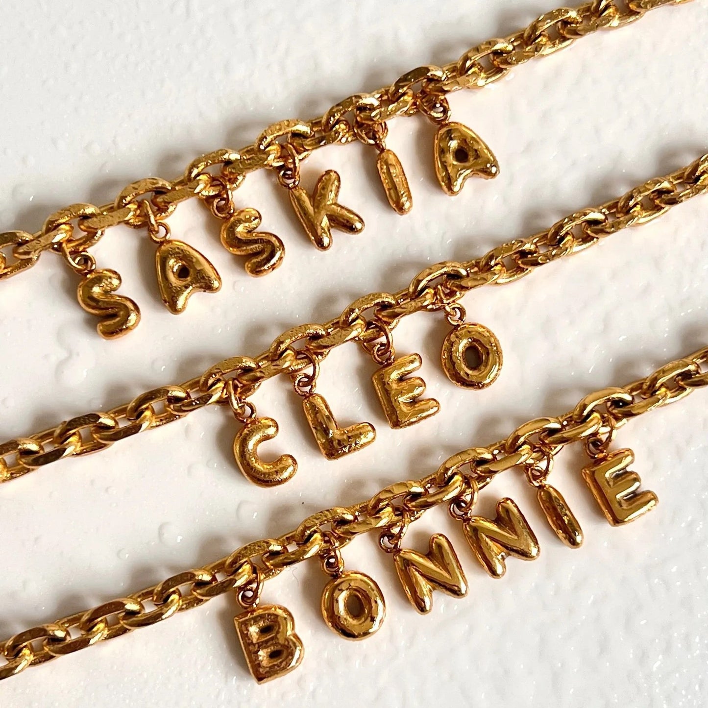 Personalized Bubble Name Choker-Elevate your fashion game instantly! Order your Personalized Bubble Name Choker today to add a personalized touch to your style. Don't miss out. Shop Now! 💥-Dazzledvenus