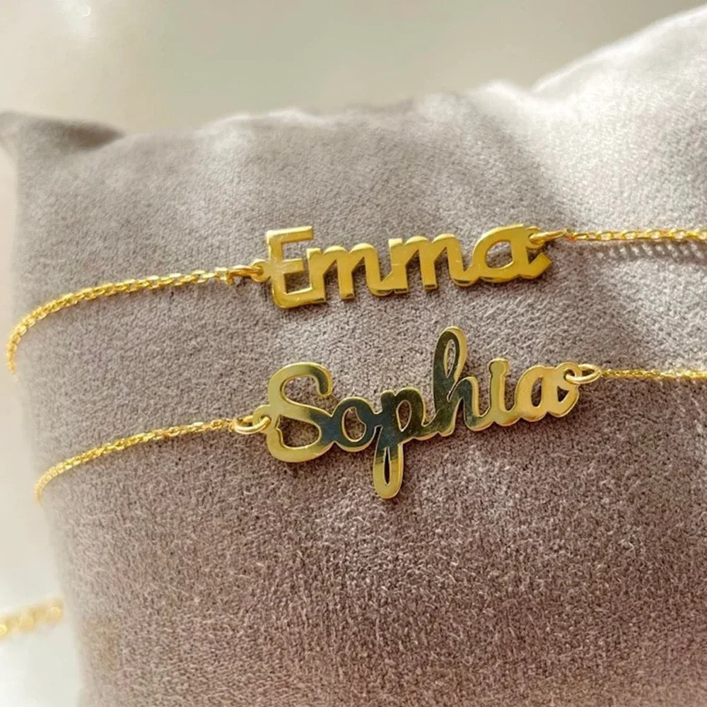 Personalized Name Plate Bracelet-Elevate your style with our Personalized Name Plate Bracelet. Design yours today for a unique and meaningful accessory. Order now for a unique accessory.-Dazzledvenus