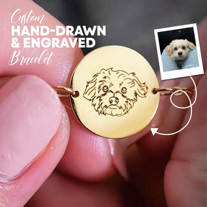 Personalized Pet Photo Bracelet-Seize the moment! Order your personalized pet photo bracelet now and keep your furry friend close. Our exclusive deal ensures a one-of-a-kind accessory. Shop Now-Dazzledvenus