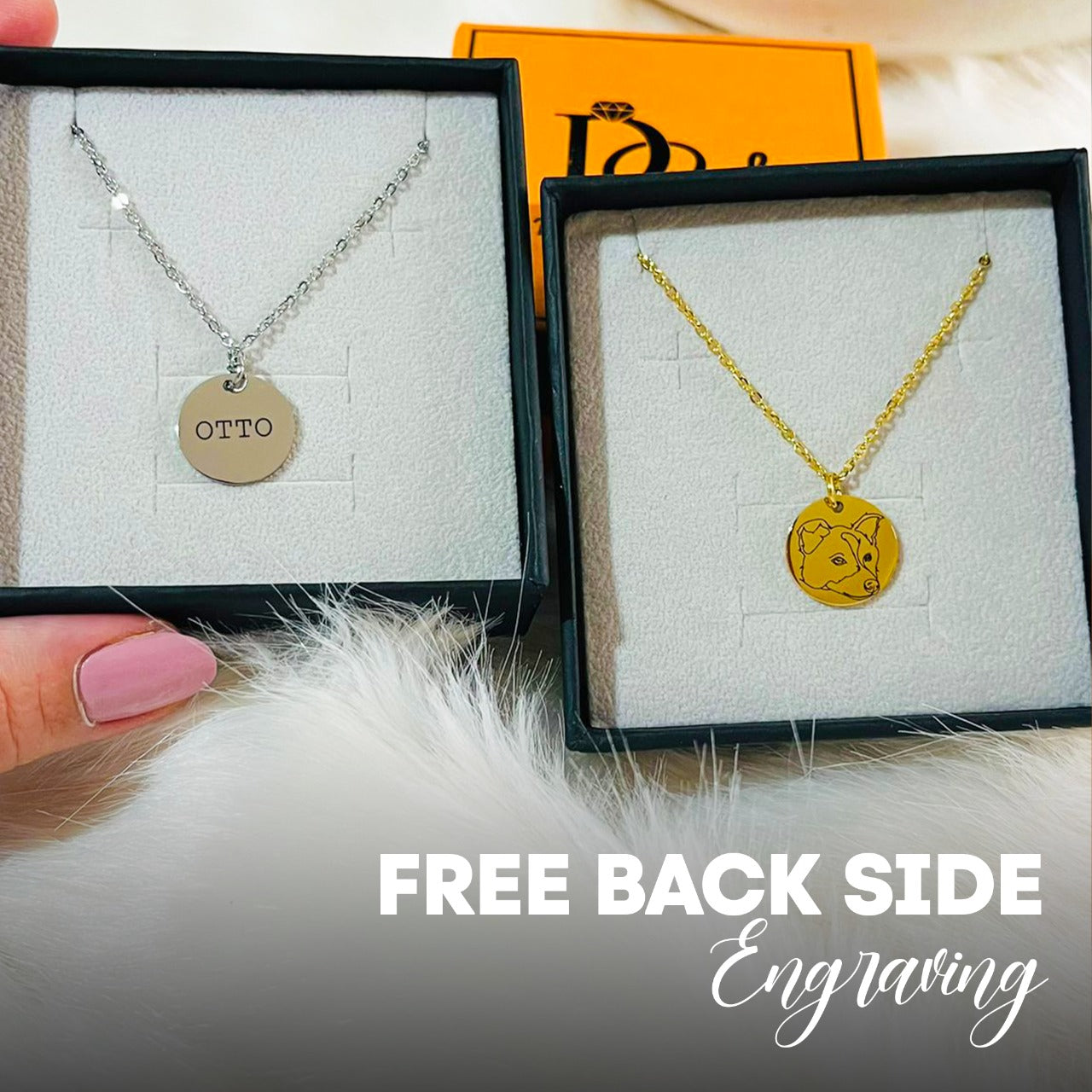 Personalized Pet Photo Necklace-Don't miss out! Secure your personalized pet photo necklace today. Our exclusive offer ensures you carry your furry friend's essence wherever you go. Order now!-Dazzledvenus