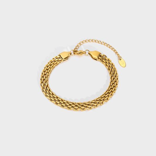 Retro Wooven Mesh Belt Bracelet-Explore our exclusive collection of unique belt bracelets. Stand out in style with these distinct accessories that add flair to any outfit. Buy Now!✔-Dazzledvenus