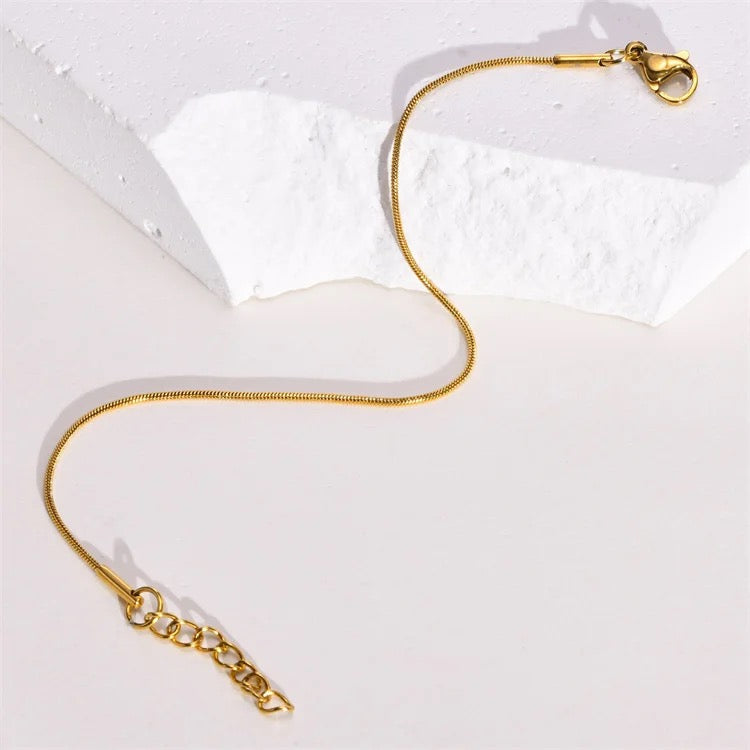 Snake Bone Minimal Bracelet--Dazzledvenus