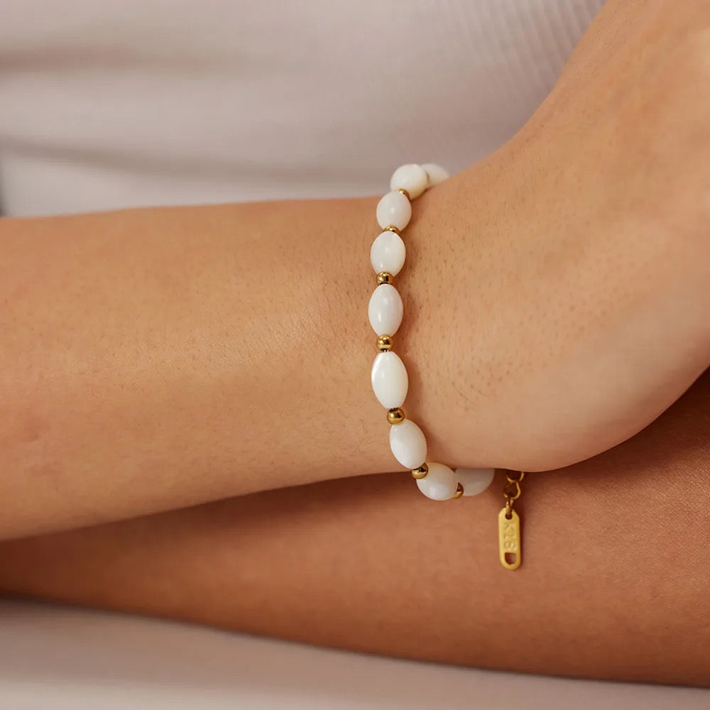 Pearl Beads Bracelet-Dazzledvenus