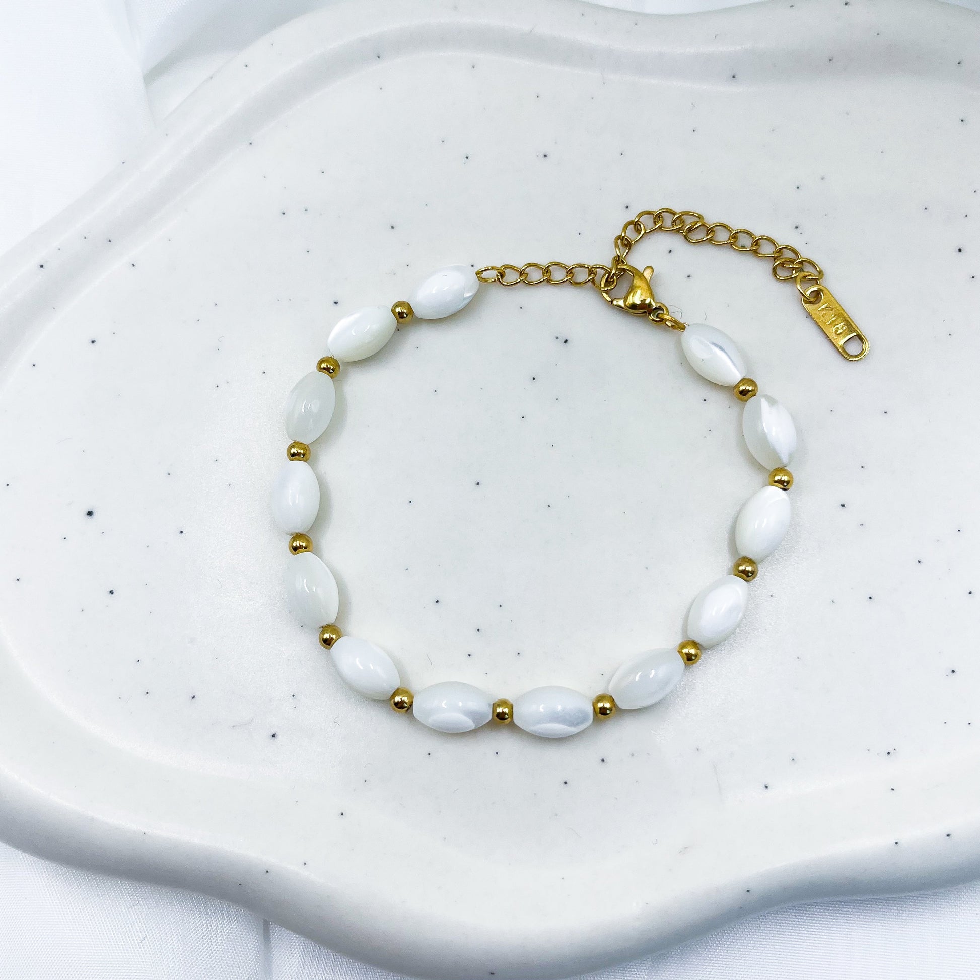 Pearl Beads Bracelet-Dazzledvenus