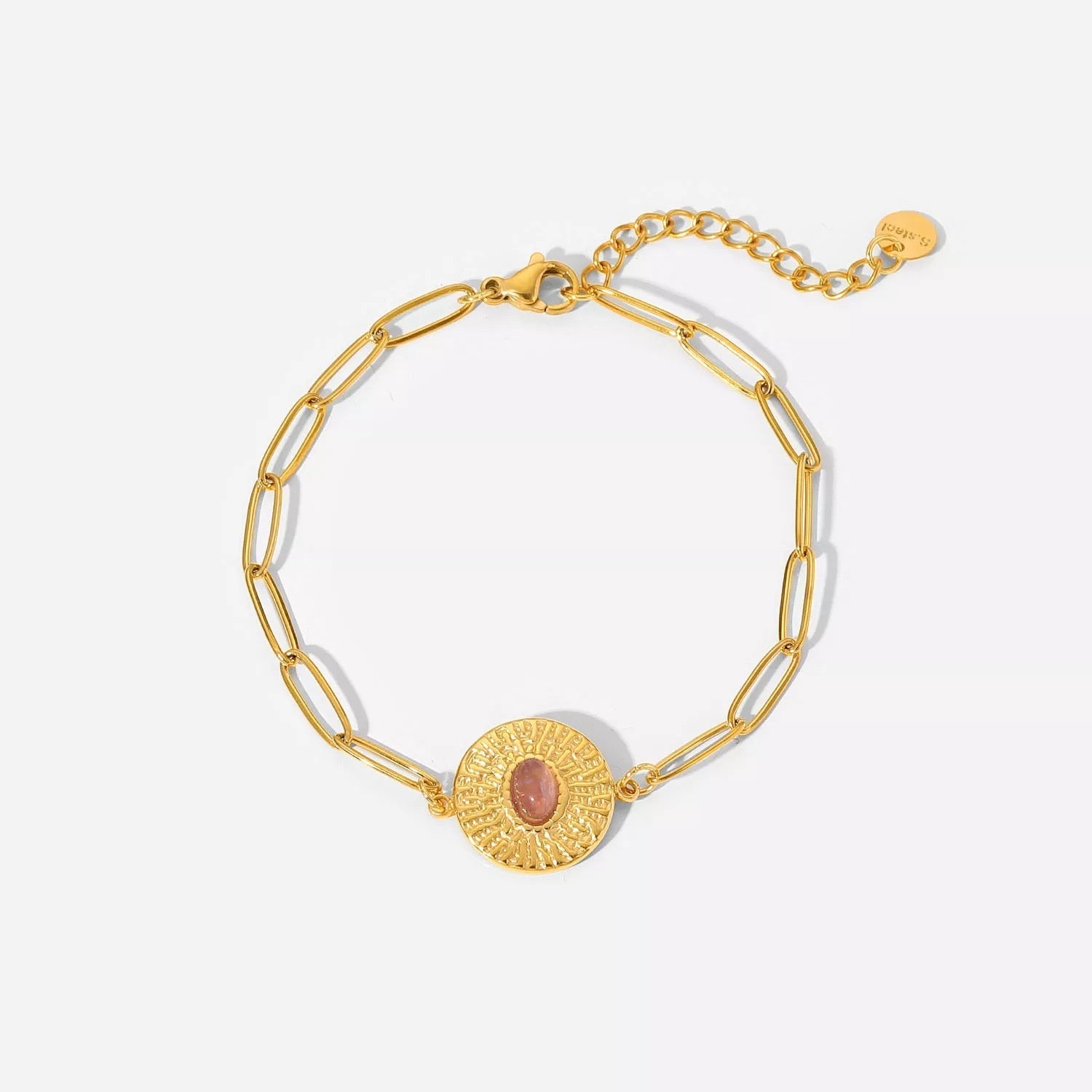 Coin Link Bracelet--Dazzledvenus