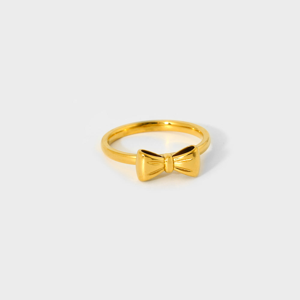 Skinny Bow Ring--Dazzledvenus