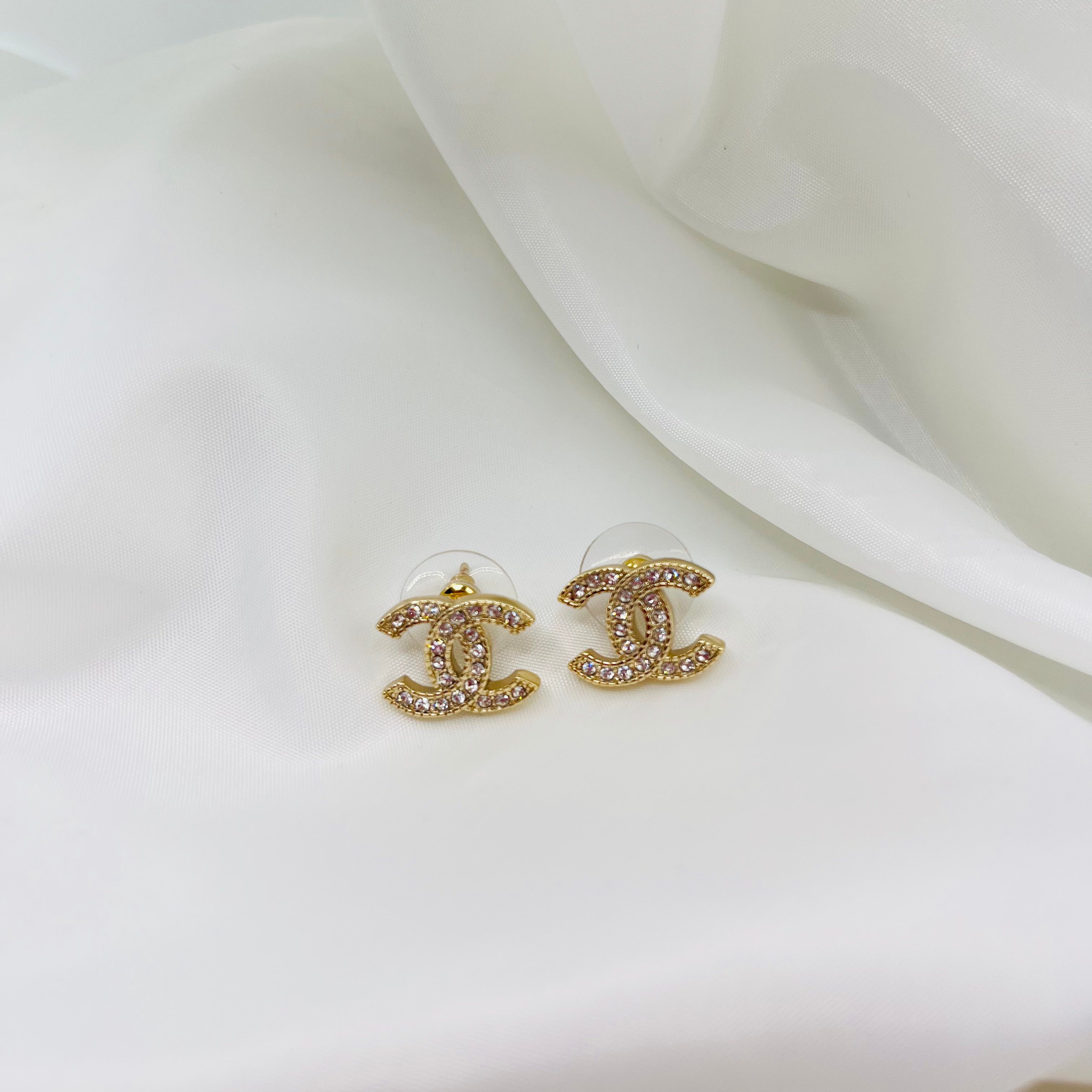 Sterling Silver C&C Stud Earring-Dazzledvenus