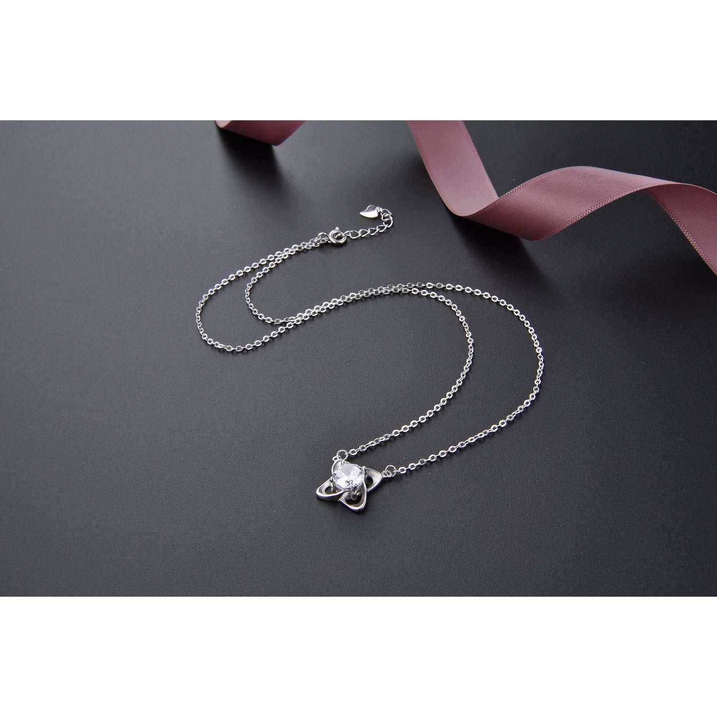 Moon Song Necklace-Silver-Dazzledvenus