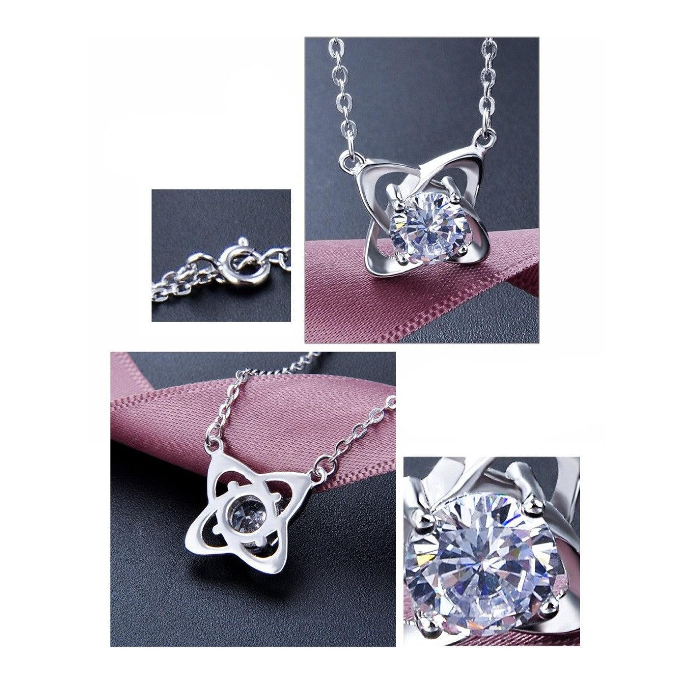 Moon Song Necklace-Silver-Dazzledvenus
